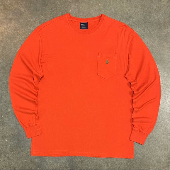 Polo Ralph Lauren Other - Vintage Y2K Polo Ralph Lauren Long Sleeve Pocket TShirt